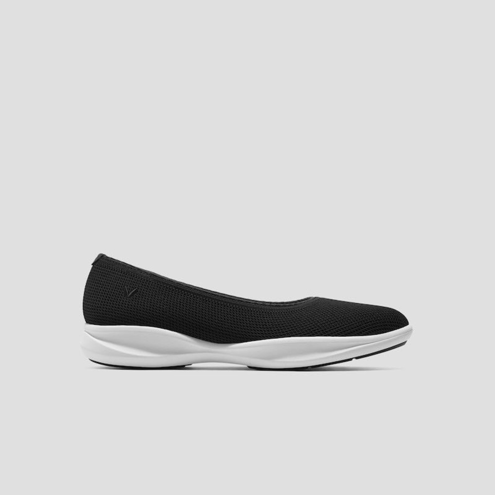 VIVAIA Comfortable Round Toe Water Resistant Flat Shoes Black size EU/39 US/8 - Picture 2 of 11